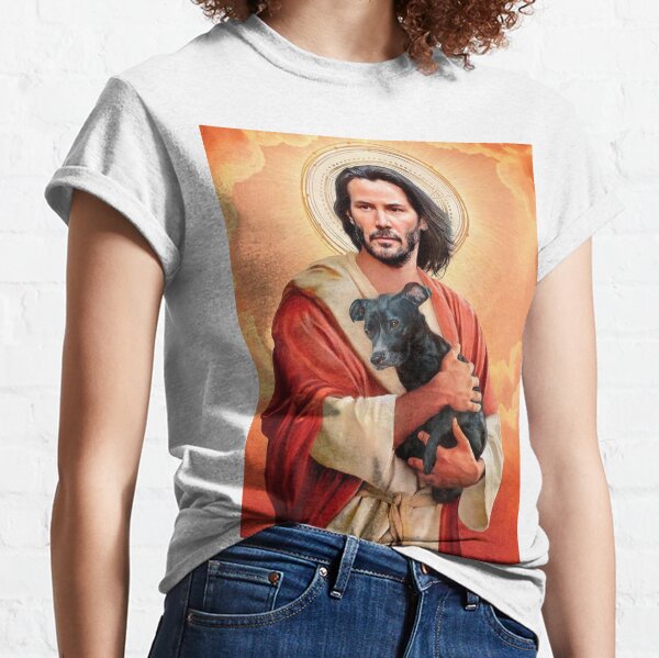 keanu reeves jesus shirt