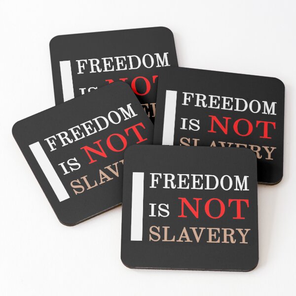 Item preview, Freedom Is Not Slavery designed and sold by tuzlay.