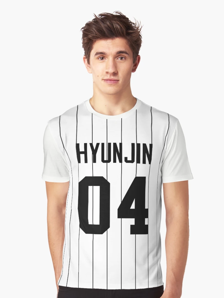 アイドル UNIFORM T-SHIRT Hyunjin HYUNJIN Shirt, Hyunjin Vintage Shirt, Hyunjin Retro 90s