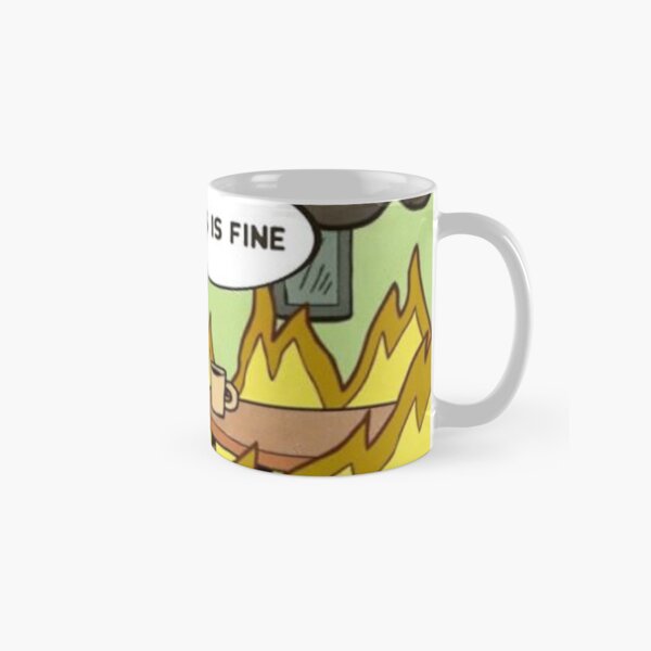 This is Fine Mask Classic Mug