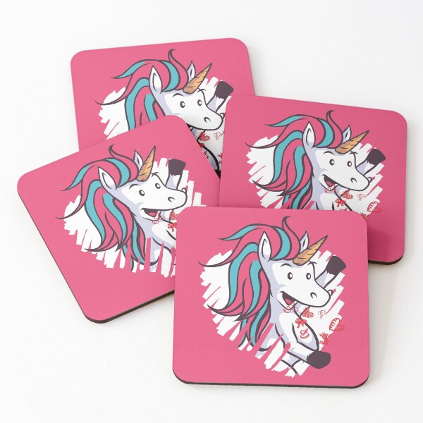 Item preview, Valentines Heart Unicorn designed and sold by Piztees.