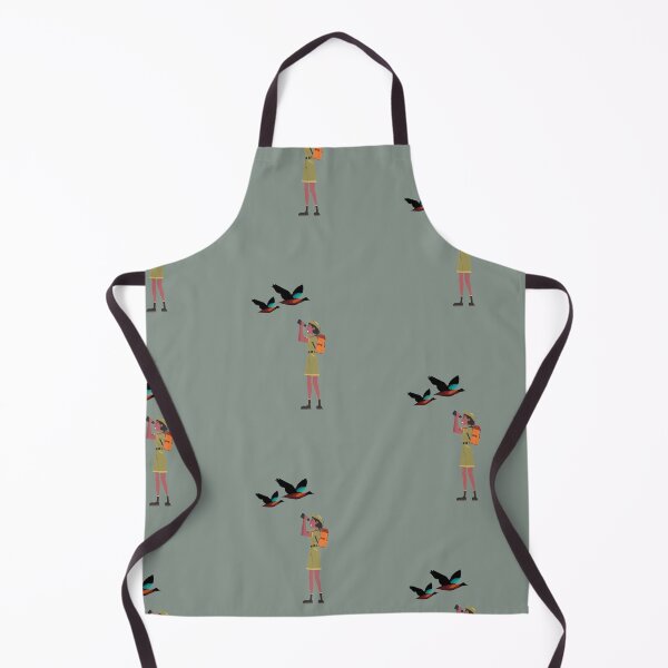 Item preview, Woman birding outdoors designed and sold by TheWaterBirds.