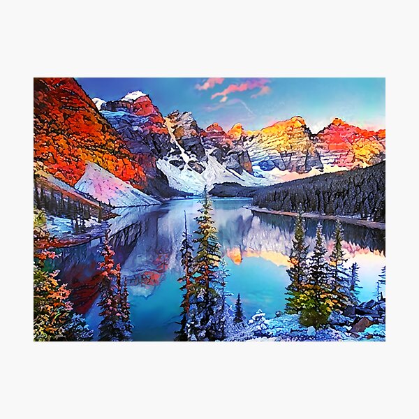 Item preview, Banff National Park designed and sold by ArtlyStudio.