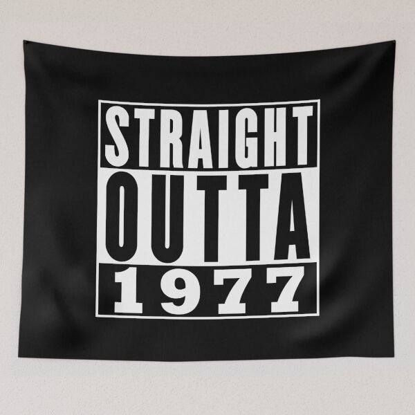Item preview, Straight Outta 1977 Birthday designed and sold by RandomStuffShop.