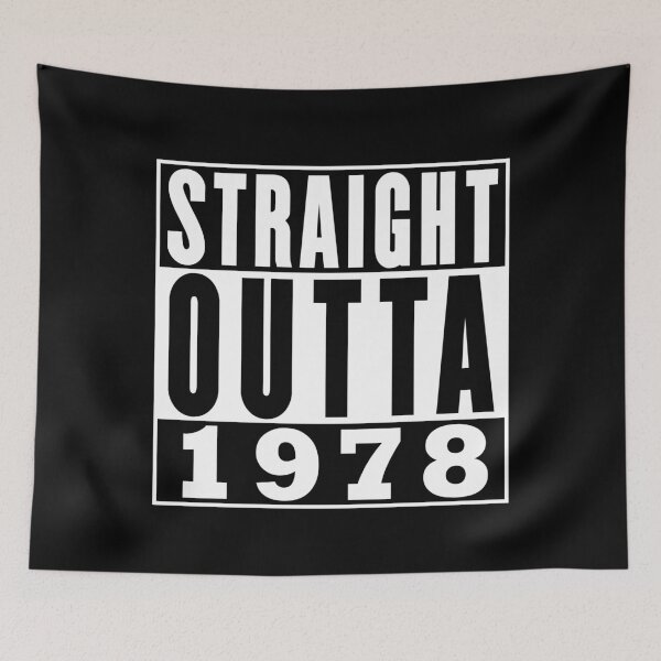 Item preview, Straight Outta 1978 Birthday designed and sold by RandomStuffShop.