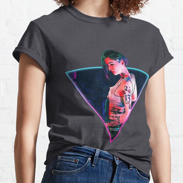 Vista previa del artículo con la obra «Judy Cyberpunk», diseñado y vendido por misssmaya.