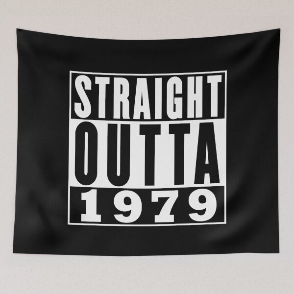 Item preview, Straight Outta 1979 Birthday designed and sold by RandomStuffShop.