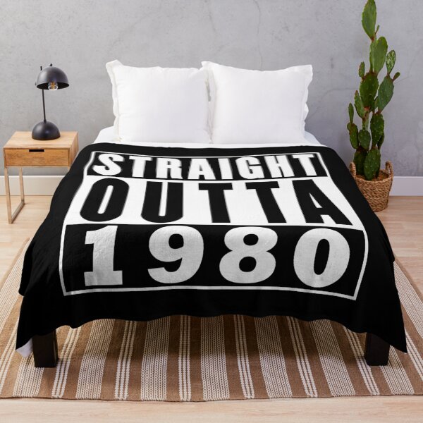 Item preview, Straight Outta 1980 Birthday designed and sold by RandomStuffShop.