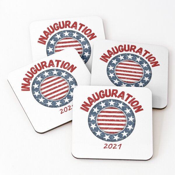 Item preview, Inauguration Day 2021 Round Patriotic Grunge designed and sold by LolasTees.
