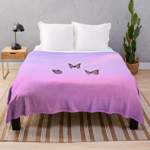 Item preview, Purple Butterfly Sunset Aesthetic designed and sold by trajeado14.
