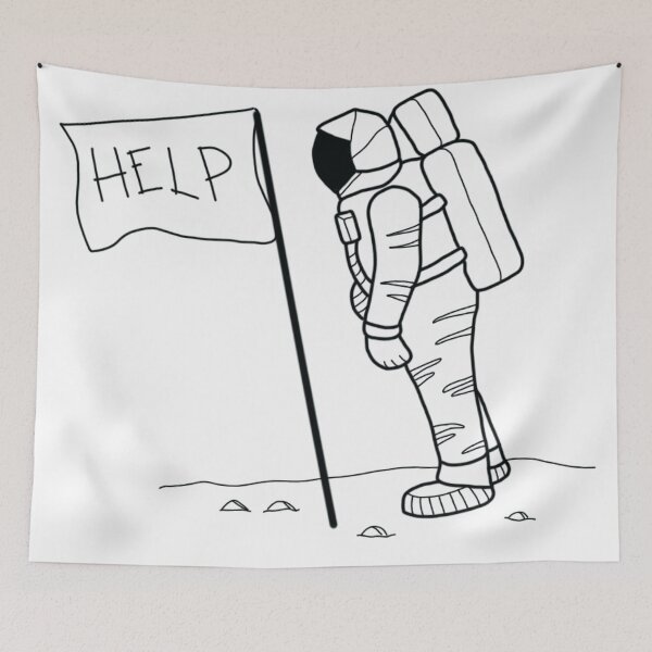 Item preview, Moon Landing Reimagined designed and sold by Eye on the Blueline.