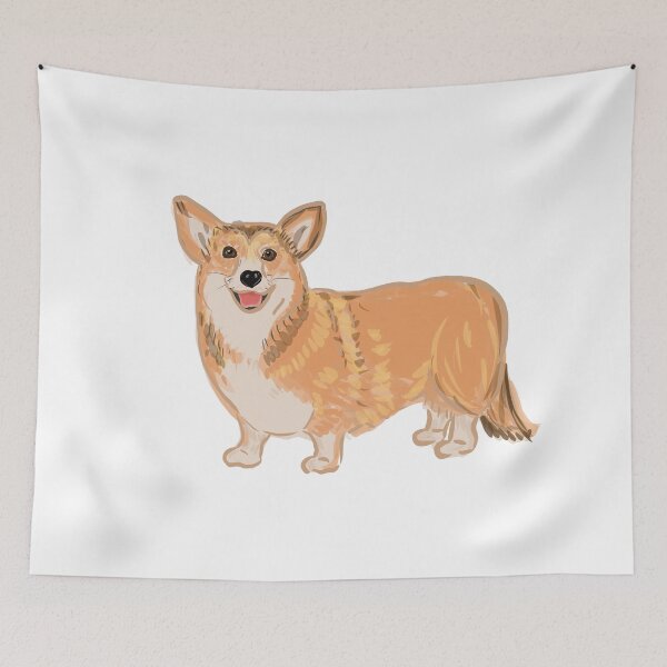 Item preview, Happy corgi designed and sold by Luaillustration.