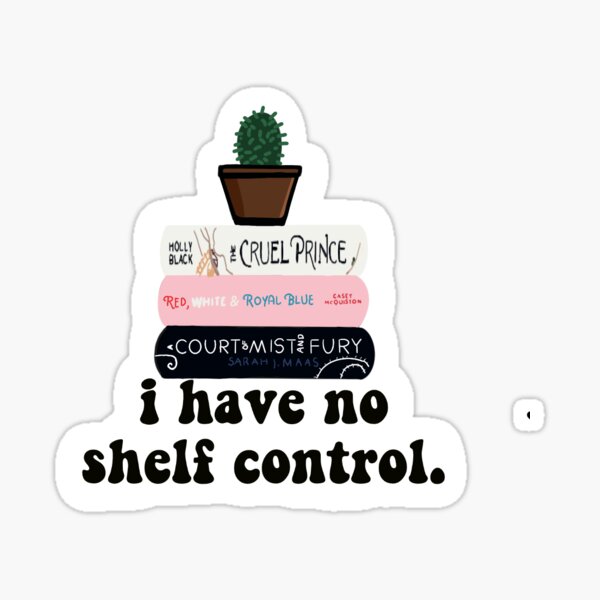 No Shelf Control Sticker