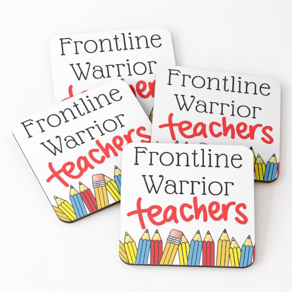Item preview, frontline warrior teacher designed and sold by JocelynCrafts.