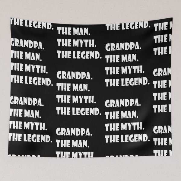 Item preview, GrandPa the man the myth the legend - Super white GrandPa designed and sold by MYZAK HRM.