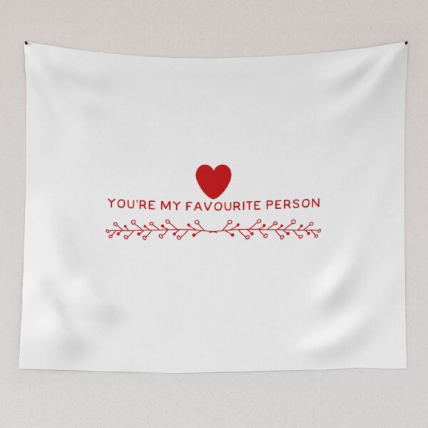Item preview, You’re my favourite person- Valentine’s Day card  designed and sold by bekindclothing-.