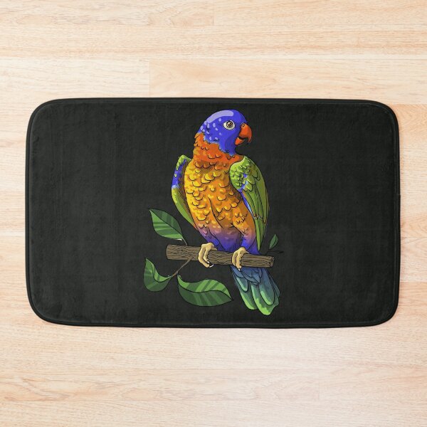 Item preview, Rainbow Lorikeet Parakeet Birb designed and sold by CecyLL.