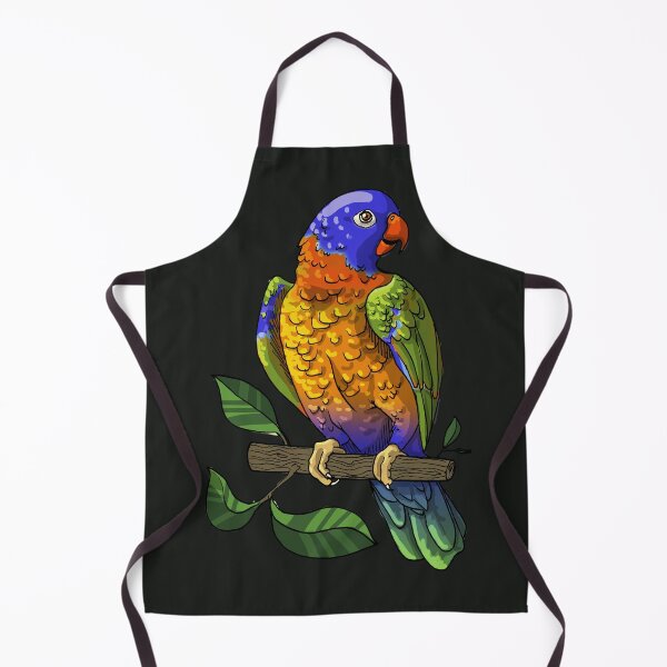 Item preview, Rainbow Lorikeet Parakeet Birb designed and sold by CecyLL.