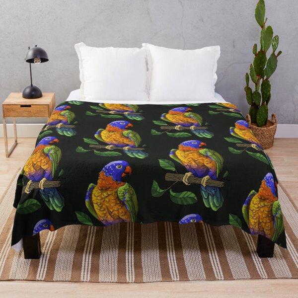 Item preview, Rainbow Lorikeet Parakeet Birb designed and sold by CecyLL.