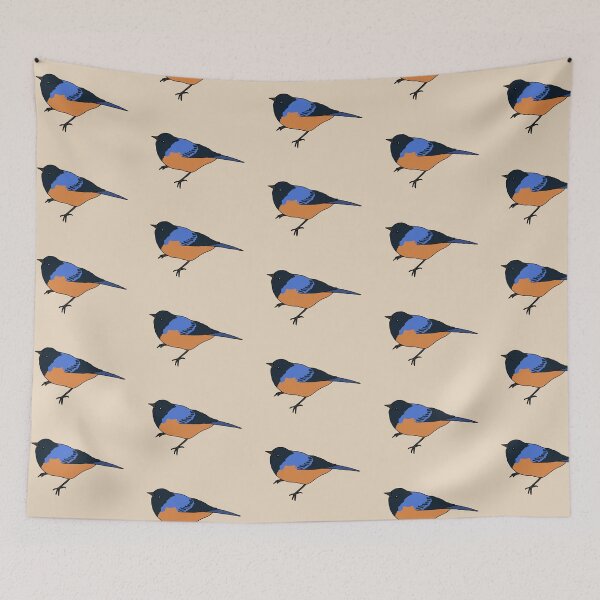 Item preview, Blue Backed Conebill designed and sold by taylorrowan.