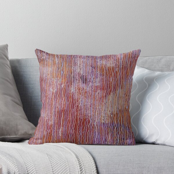 Item preview, Australian Aboriginal Art - Warm shades abstract pattern designed and sold by mayio_studio.