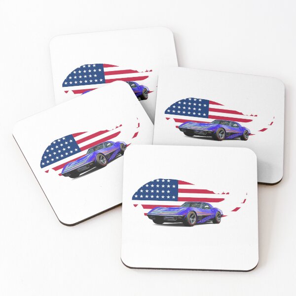 Item preview, Vintage Stingray Purple USA Print designed and sold by Auto-Prints.
