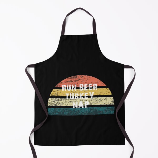 Item preview, vantage Run Beer Turkey Nap Thanksgiving Gifts designed and sold by Laura J Devera ⭐⭐⭐⭐⭐.