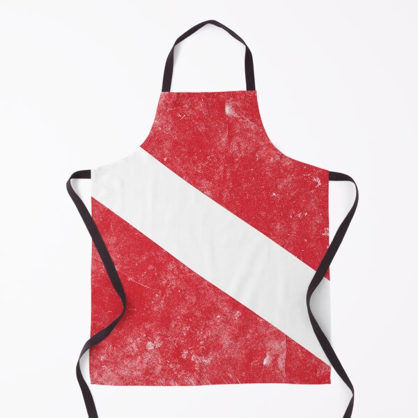 Item preview, Grunge Scuba Diving Flag designed and sold by murialbezanson.