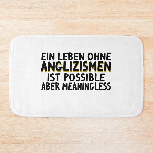 Item preview, Anglicisms Denglisch Possible but Meaningless designed and sold by lsvds.