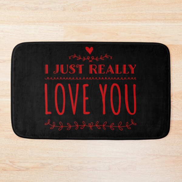 Item preview, I just really love you- Valentine’s Day  designed and sold by bekindclothing-.