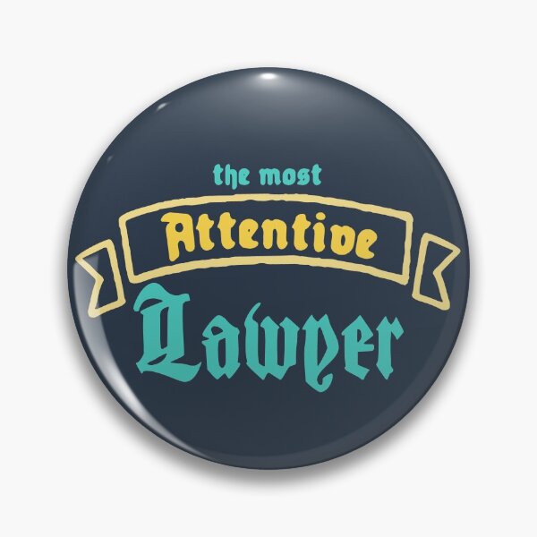 Item preview, The Most Attentive Lawyer designed and sold by Chubuter.