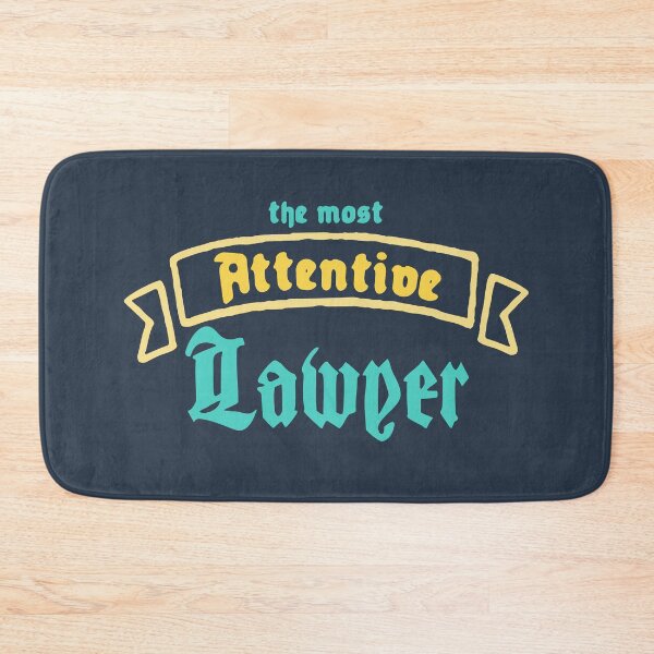 Item preview, The Most Attentive Lawyer designed and sold by Chubuter.