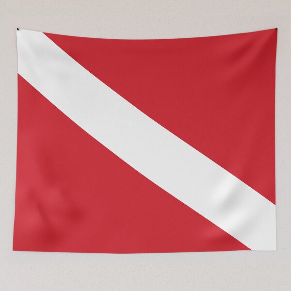 Item preview, Scuba Flag designed and sold by murialbezanson.