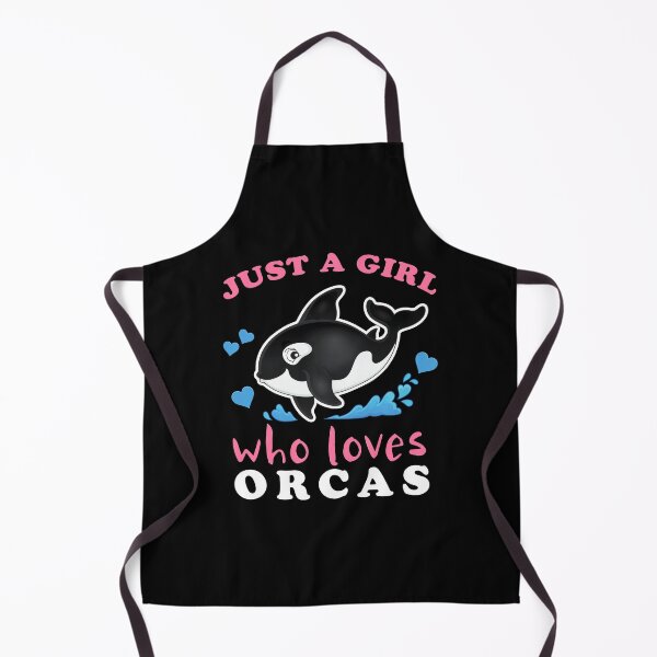Item preview, Just a girl who loves orcas, Whales Lover Gift designed and sold by aronia.