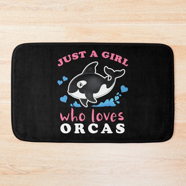 Item preview, Just a girl who loves orcas, Whales Lover Gift designed and sold by aronia.