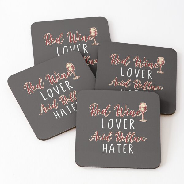 Item preview, Red Wine Lover, Acid Reflux Hater - Funny Grape Lover Sayings designed and sold by Scratches Tees.