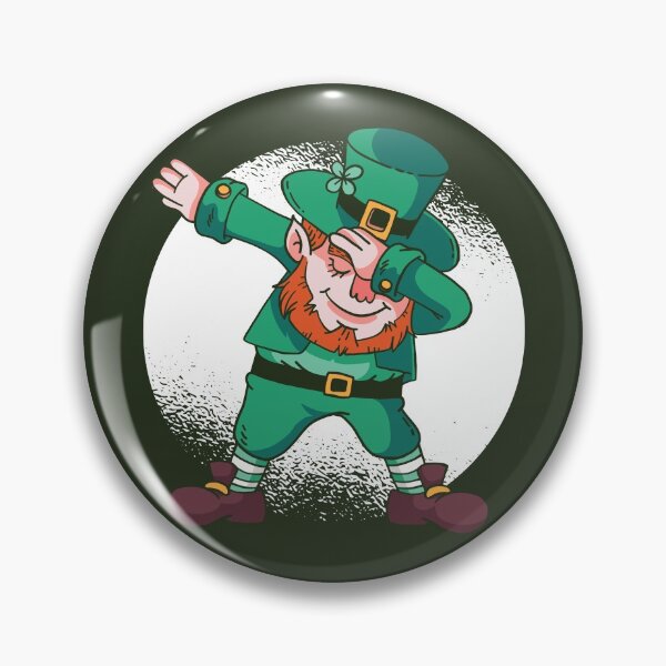 Item preview, st patricks leprechaun dabbing dancing funny designed and sold by Gossip Rag.