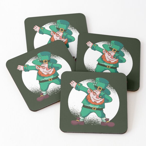 Item preview, st patricks leprechaun dabbing dancing funny designed and sold by Gossip Rag.