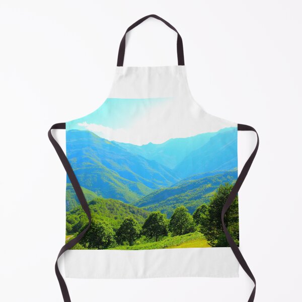 Item preview, Scenery in Montemonaco with Sibillini mountains in the background and hills in the foreground designed and sold by Kristina Drozd.