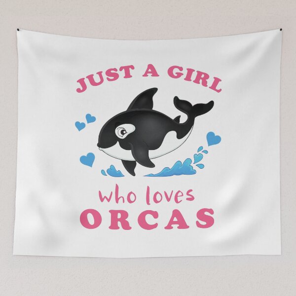 Item preview, Copy of Just a girl who loves orcas, Orcas Lover Gift designed and sold by aronia.