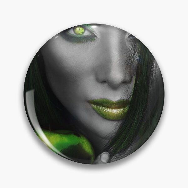 Item preview, the witch and the apple  designed and sold by johnnyssandart.
