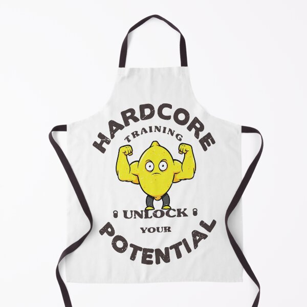 Item preview, Hardcore Training Unlock Your Potential Jacked Lemon Workout Bodybuilding designed and sold by ProjectX23.