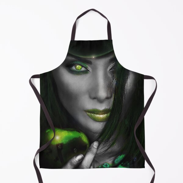 Item preview, the witch and the apple  designed and sold by johnnyssandart.