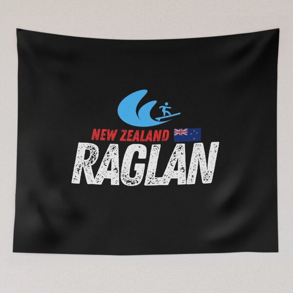 Item preview, Raglan surf new zealand beach designed and sold by Original1977.