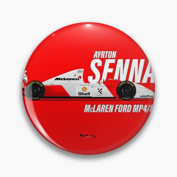 Item preview, McLaren MP4/8 - Donington Park Grand Prix (Red BG) designed and sold by JageOwen.