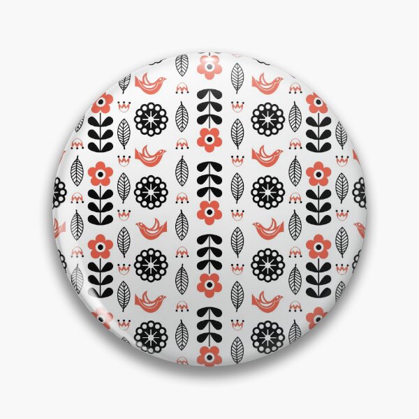 Item preview, Swedish dala Folk Art inspired designed and sold by anins-azuree.