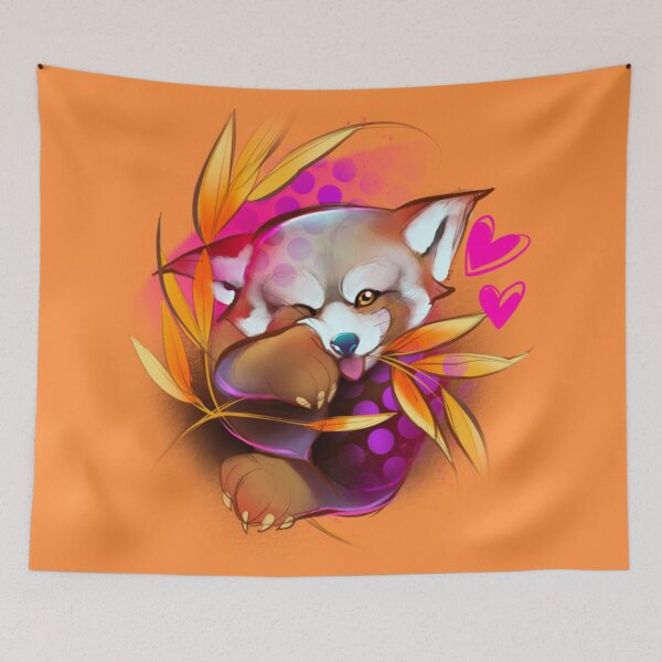Item preview, Red Panda  designed and sold by ClotoAcherontia.