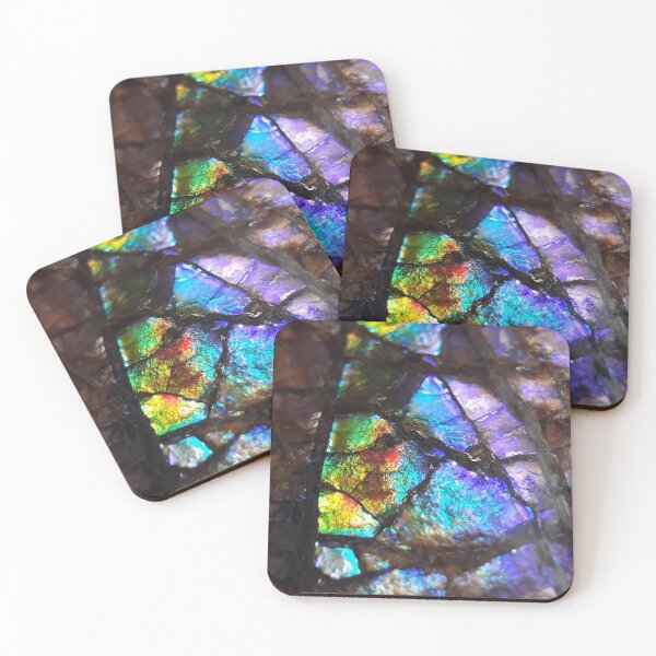 Item preview, Rainbow ammolite designed and sold by highdeadesigns.