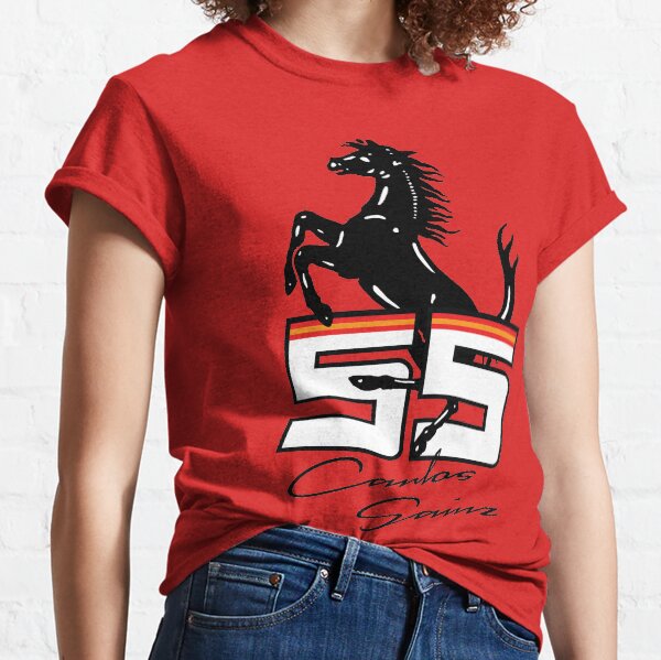Carlos Sainz Ferrari 2021 Camiseta clásica