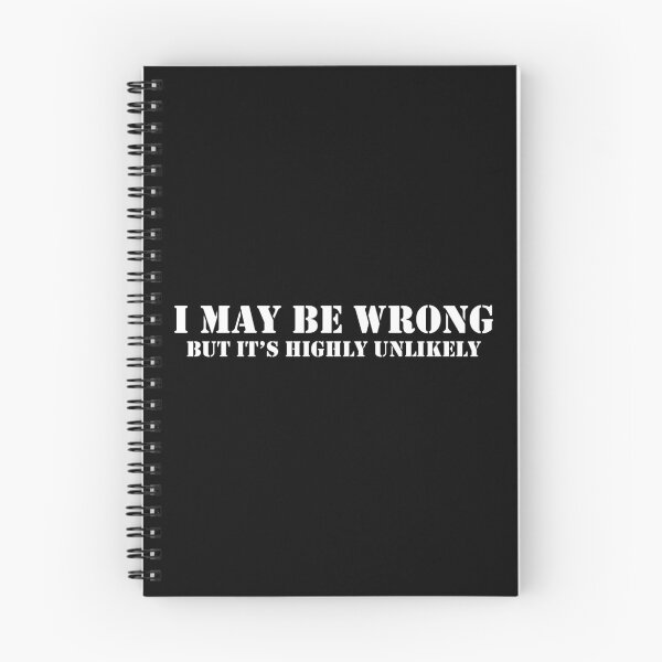 Item preview, I May Be Wrong But It's Highly Unlikely designed and sold by Tarek1.